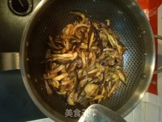 家常酱茄丝的做法步骤：5