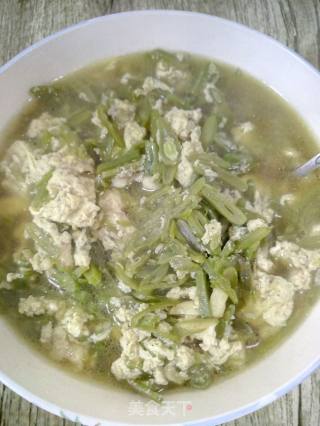 芸豆鸡蛋过水面的做法步骤：5