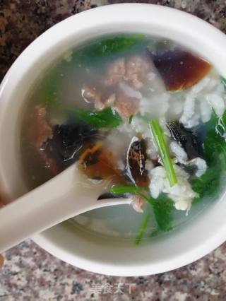 皮蛋瘦肉粥的做法步骤：4