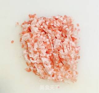 肉末炒雪菜的做法步骤：3
