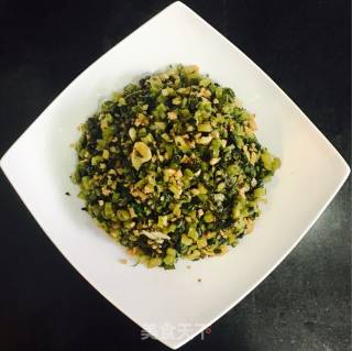 肉末炒雪菜的做法步骤：9