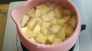 红糖桂花炖苹果的做法步骤：5