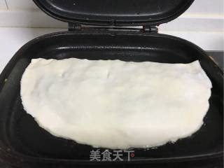 尖椒火腿肠馅饼的做法步骤：7