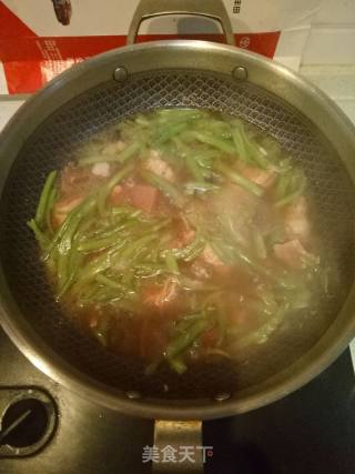 红烧肉豆角焖面的做法步骤：5