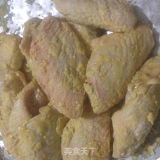 蒜香翅中的做法步骤：3