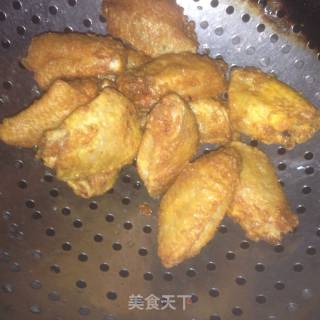 蒜香翅中的做法步骤：5