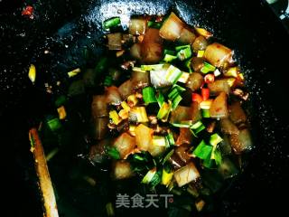 肉末炒凉粉的做法步骤：7