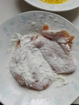 煎鸡排的做法步骤：5