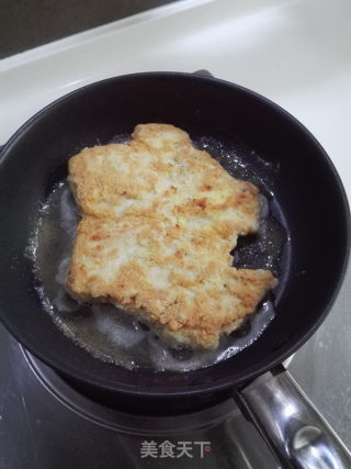 煎鸡排的做法步骤：9