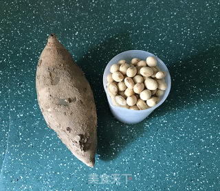 红薯豆浆的做法步骤：1