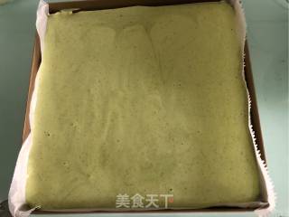 草莓抹茶蛋糕的做法步骤：8