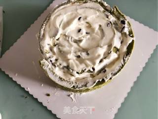 草莓抹茶蛋糕的做法步骤：15