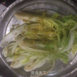 蒜蓉粉丝娃娃菜的做法步骤：3