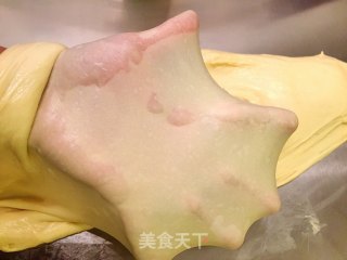 四股麻花辫子面包的做法步骤：2