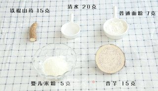 香芋米粉疙瘩的做法步骤：1