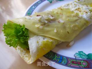 鸡蛋煎饼的做法步骤：9