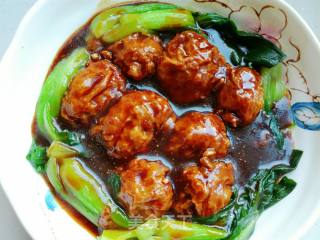 #御寒美食#油面筋塞肉的做法步骤：15