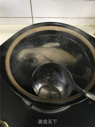 玉竹乳鸽汤的做法步骤：2