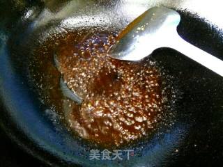 甜面酱蒜苔肉丁的做法步骤：7