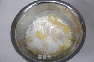 香葱火腿包的做法步骤：2