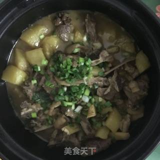 土豆焖鸭的做法步骤：4