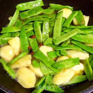 豆角炖土豆的做法步骤：7
