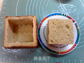 香脆土司炒牛肉的做法步骤：2