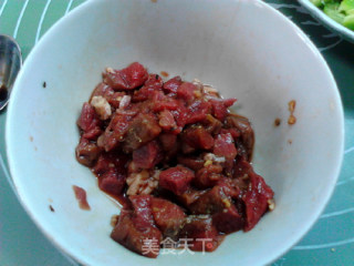 香脆土司炒牛肉的做法步骤：9