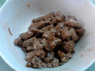 香脆土司炒牛肉的做法步骤：14