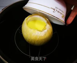 椰皇蒸蛋的做法步骤：8