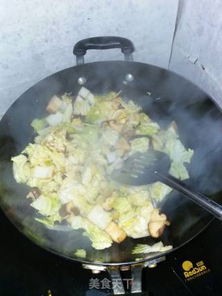 香菇炖白菜的做法步骤：4