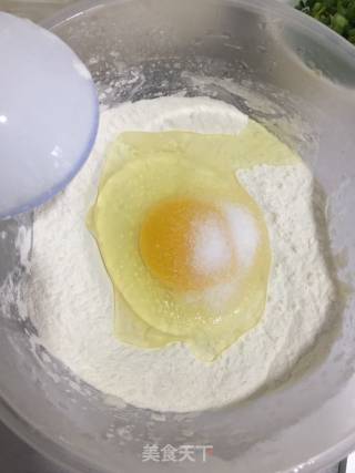萝卜丝煎饼的做法步骤：2