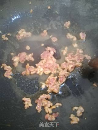 肉末荠菜的做法步骤：2