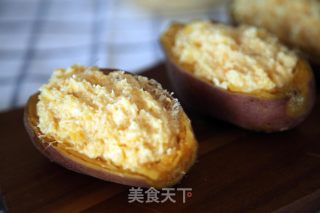 有家鲜厨房 | 芝士红薯的做法步骤：7