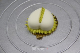 以假乱真的榴莲慕斯，傻傻分不清楚的做法步骤：19