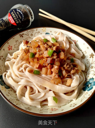 肉酱面#御寒美食#的做法步骤：12