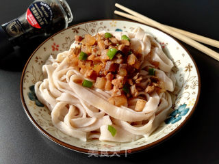 肉酱面#御寒美食#的做法步骤：13
