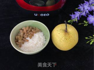 暖身养肠胃～【雪梨绵粥】的做法步骤：1