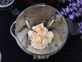 暖身养肠胃～【雪梨绵粥】的做法步骤：4