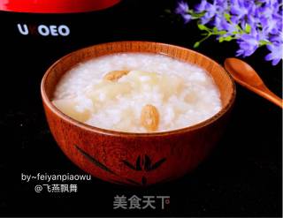 暖身养肠胃～【雪梨绵粥】的做法步骤：14
