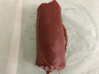 草莓毛巾卷的做法步骤：15