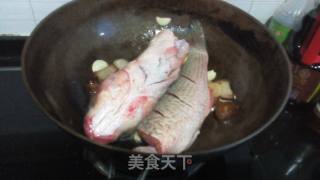 冻豆腐烧梭鱼的做法步骤：5