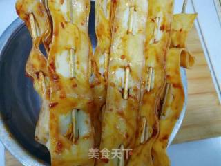烤干豆腐的做法步骤：6