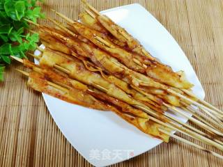 烤干豆腐的做法步骤：11