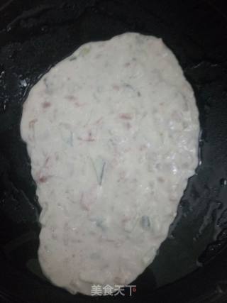 午餐肉蔬菜面托儿的做法步骤：6