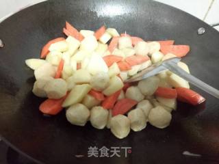 御寒美食--咖喱土豆鱼蛋的做法步骤：5