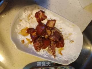 菠萝焖排骨的做法步骤：3