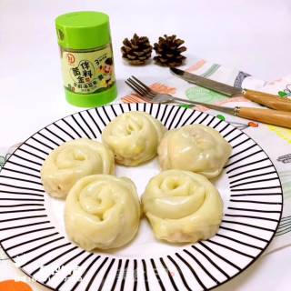 花朵饺子12＋的做法步骤：7