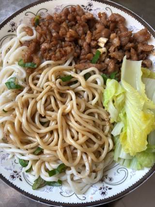 肉末拌面的做法步骤：5
