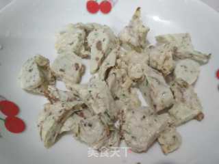 素炖肉夜香兰汤的做法步骤：3
